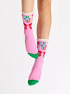 Pink Merry & Bright Socks