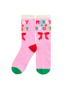 Pink Merry & Bright Socks