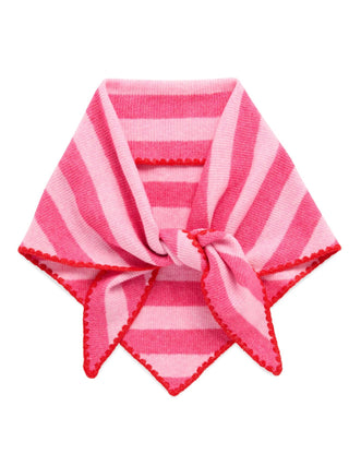 Pink / Red Large Triangle Scarf
