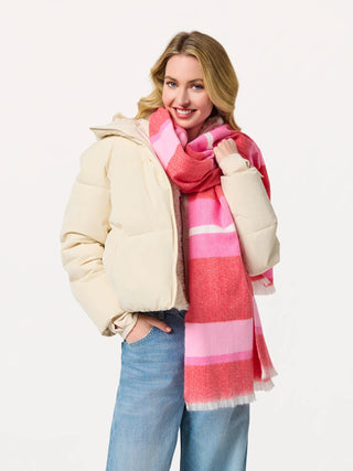 Red / Pink Kayla Scarf