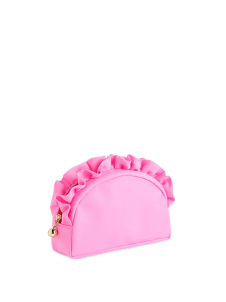Pink Ruffle Small Pouch (Personalization Included)