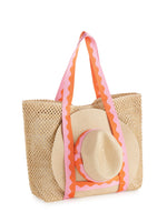 Pink Antigua Tote & Hat Set