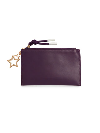 Purple Taylor Card Case by Shiraleah