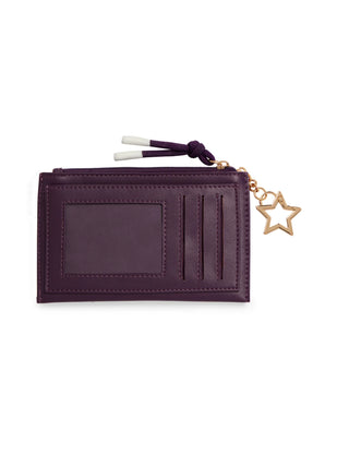 Purple Taylor Card Case by Shiraleah