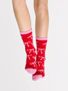 Red Bow Socks