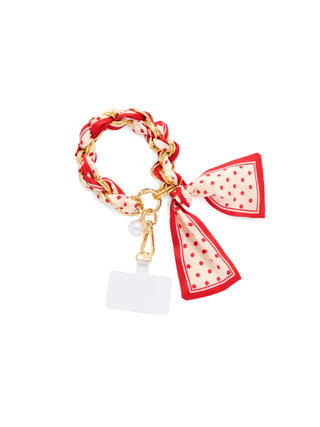Red Dots Phone Wristlet - J.A. Whitney