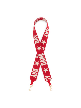 Red Game Day Strap by Shiraleah