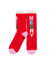 Red Merry Socks