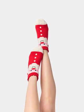 Red Santa Socks