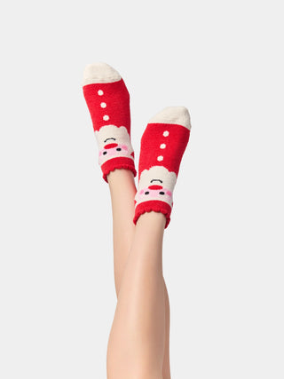 Red Santa Socks