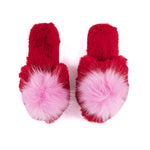 Red and Pink Slippers - S / M