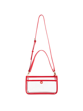 Red Spectator Shoulder Bag by Shiraleah