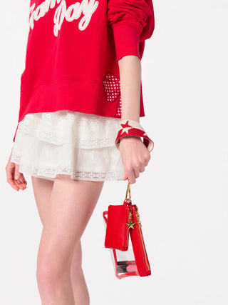 Red Spectator Wristlet - J.A. Whitney
