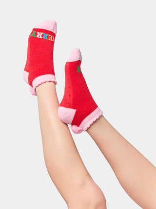 Red Very Merry Socks
