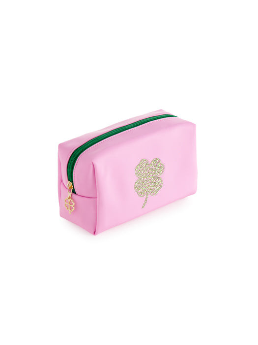 Shamrock Small Zip Pouch - Pink