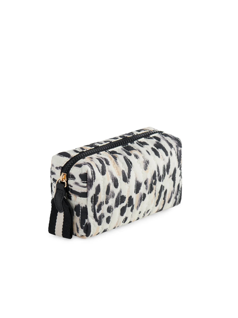 Leopard Sm Boxy Cosmetic Pouch