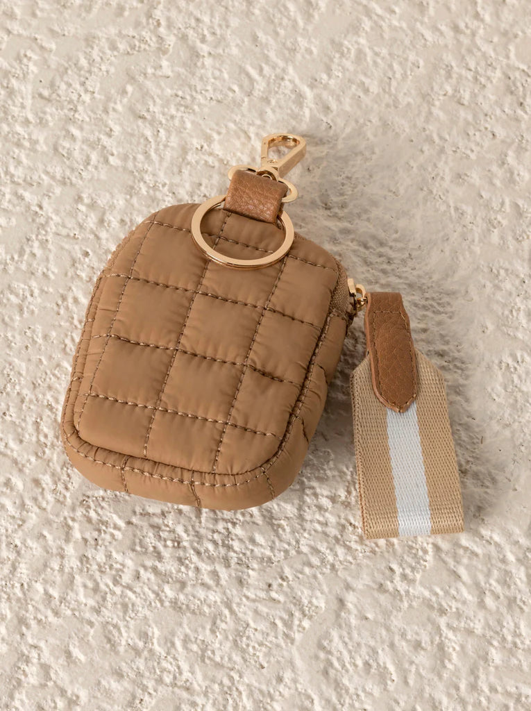 Tan Clip-On Pouch