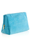 Turquoise Terry Zip Pouch - Personalization Included