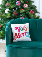 Very Merry 14" x 14" Pillow
