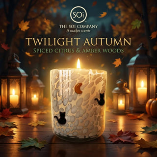 Black Cat & Moon Icon Candle - J.A. Whitney