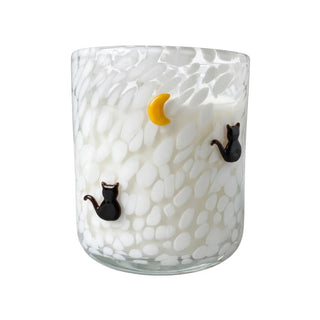 Black Cat & Moon Icon Candle by Soi Company