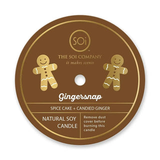 Gingersnap Icon Candle - J.A. Whitney