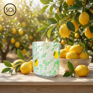 Lemon Tree Icon Candle - J.A. Whitney
