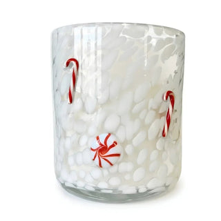 Peppermint & Candy Cane Icon Candle - J.A. Whitney