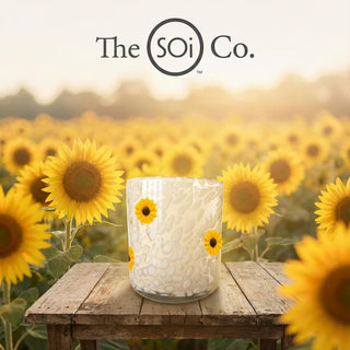 Golden Sunflower Icon Candle - J.A. Whitney