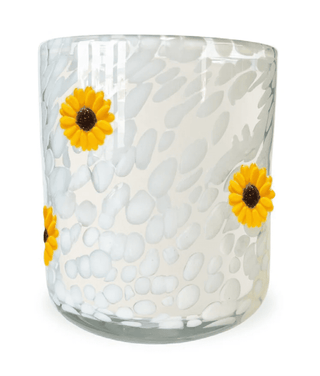 Golden Sunflower Icon Candle - J.A. Whitney