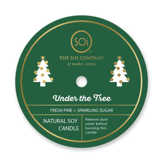 Tree & Gift Icon Candle - J.A. Whitney