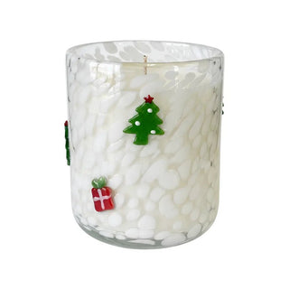 Tree & Gift Icon Candle - J.A. Whitney