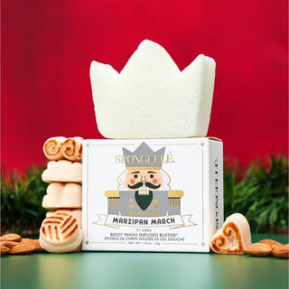 Marzipan March Nutcracker Holiday Body Buffer