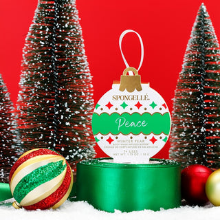 Peace - Winter Pear Holiday Ornament Buffer