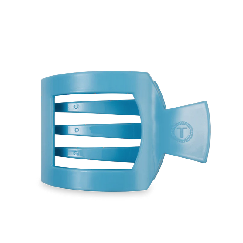 Summer Sky Large Flat Square Hair Clip
