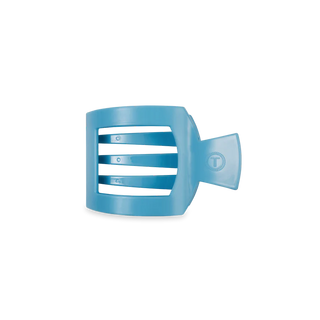 Summer Sky Small Flat Square Hair Clip