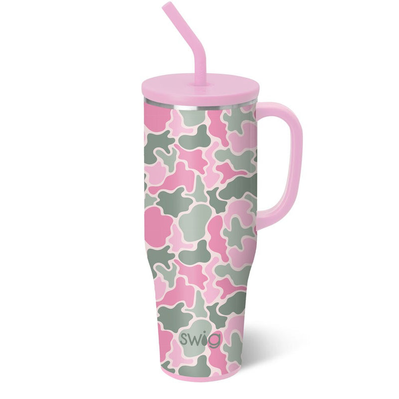 Blushing Camo Mega Mug 40 oz