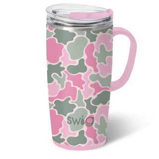 Blushing Camo Travel Mug 22oz - J.A. Whitney