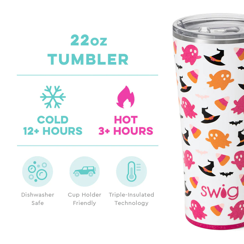 Hey Boo 22 oz Swig Tumbler (Personalization Available)