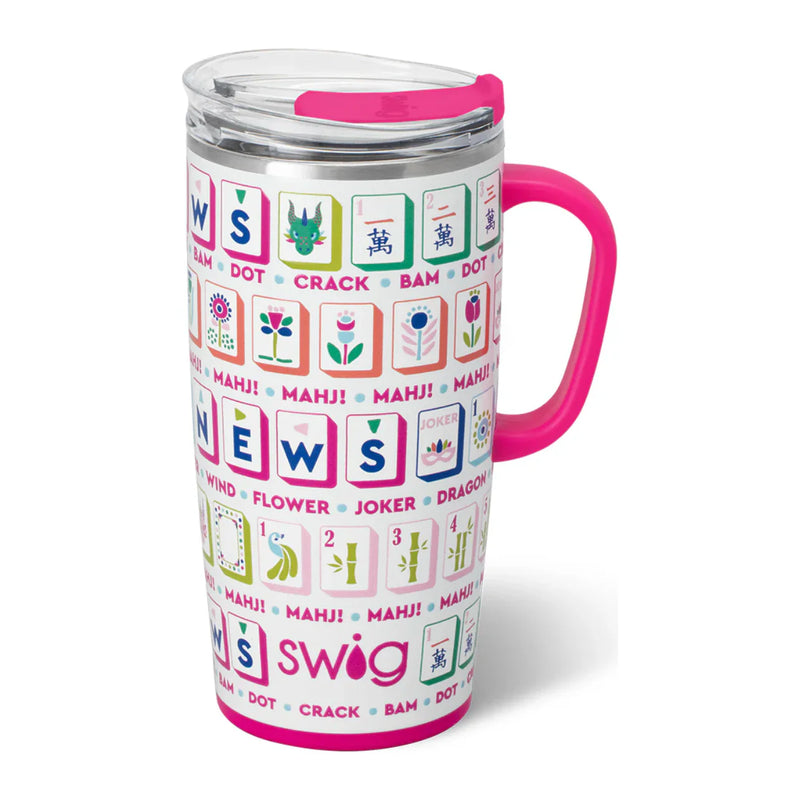 Mahjong Travel Mug 22oz