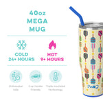 Pickleball Mega Mug 40 oz (Personalization Available)
