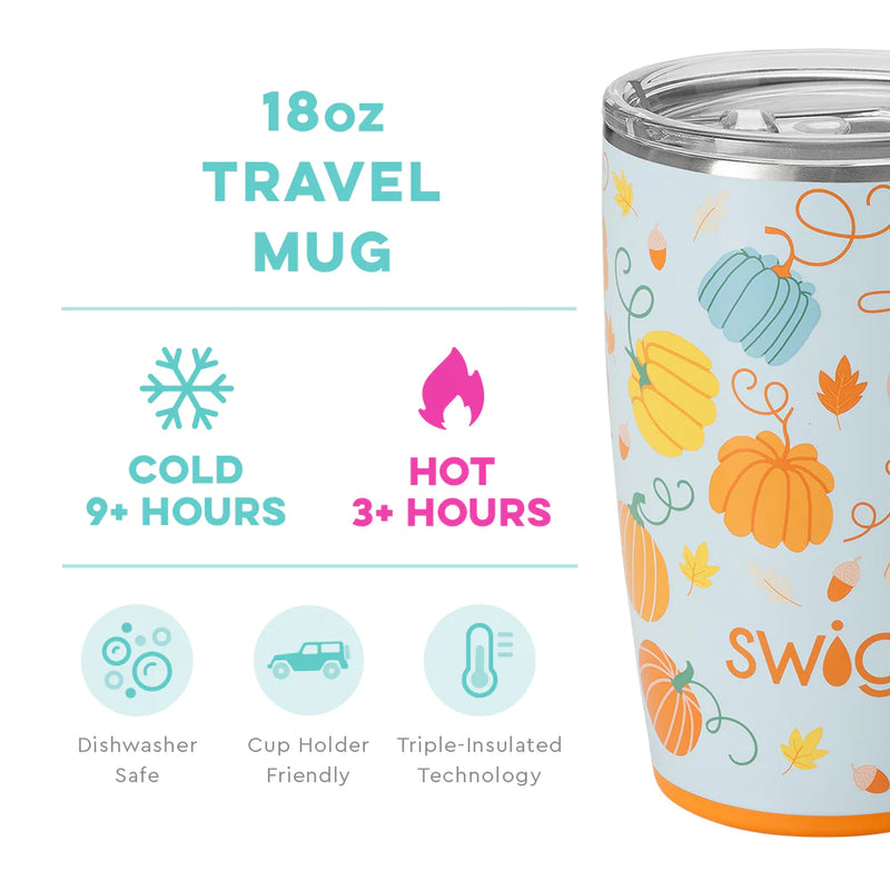 Pumpkin Spice 22oz Travel Mug