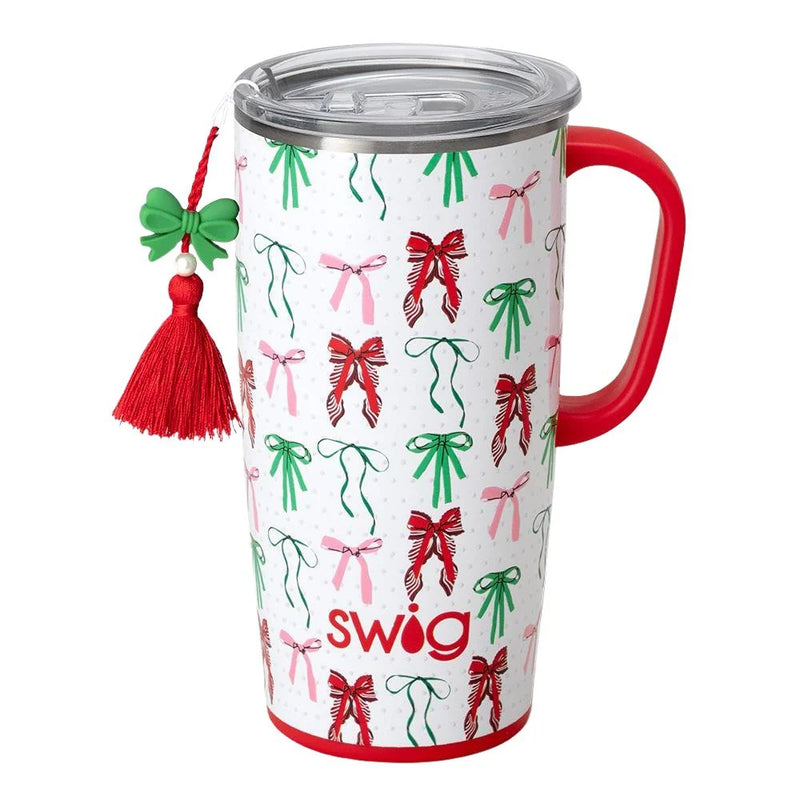 Ribbons & Bows Travel Mug 22 oz