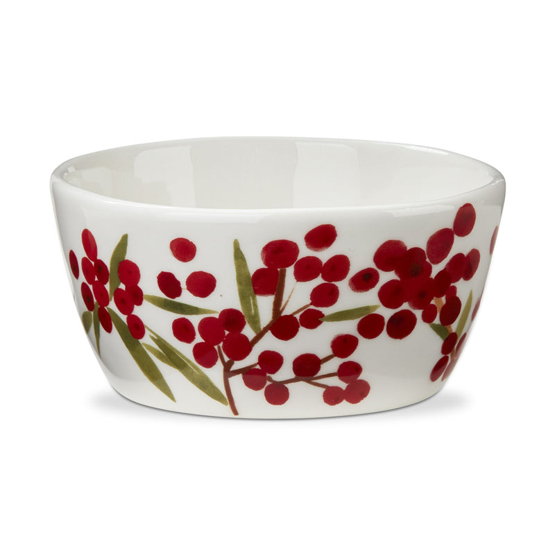 Sprig Snack Bowl Red Multi