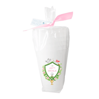 19th Hole Frosted Cups - J.A. Whitney