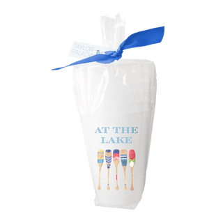 Paddles At the Lake Frosted Cups