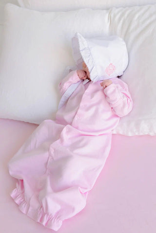 The Beaufort Bonnet Company - Twinkle Twinkle 2 in 1 Gown - Palm Beach Pink