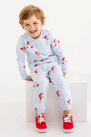 The Beaufort Bonnet Company - Cassidy Crewneck - Boys Dear Santa
