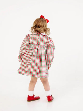 The Beaufort Bonnet Company - Della Marie Dress - Red and Green Gingham - J.A. Whitney