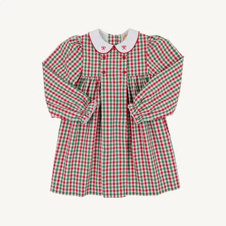 The Beaufort Bonnet Company - Della Marie Dress - Red and Green Gingham